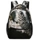 yanfind Children's Backpack Abies Moody Vintage Warmth Hygge Homey Tree  Pine Home Plant Preschool Nursery Travel Bag