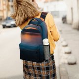 yanfind Children's Backpack Dawn Lake Sky States Bellingham Sunset Dusk Ocean Outdoors Wallpapers Preschool Nursery Travel Bag