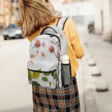 yanfind Children's Backpack Flower Plant Leaf Petal Rose  Geranium Leaves Dried Lay Minimal Autumn Preschool Nursery Travel Bag