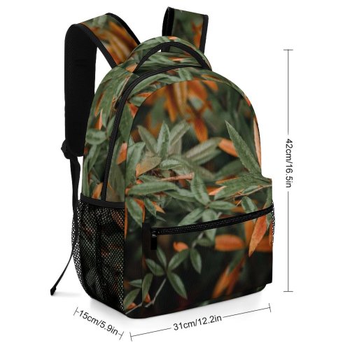 yanfind Children's Backpack Free Pictures Flower Plant Maple  Acanthaceae Tree Images Leaf Preschool Nursery Travel Bag