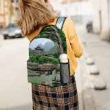 yanfind Children's Backpack Festival Tourism City Vacation Trang Landscape Lehoi Travel Colorful Hills Island Preschool Nursery Travel Bag