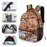yanfind Children's Backpack Invertebrate Plant Domain Insect Pictures Bee Taizé Tree Leaves Maple Public Preschool Nursery Travel Bag