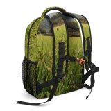 yanfind Children's Backpack Birds Field Nepal Grass Domain Rural Plant Public Outdoors Farm Wallpapers Preschool Nursery Travel Bag