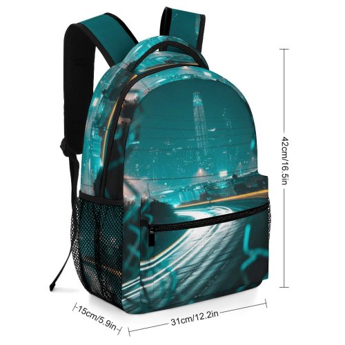 yanfind Children's Backpack Bay  Focus Street City Dark Salesforce Lights Fence Francisco Hole Preschool Nursery Travel Bag
