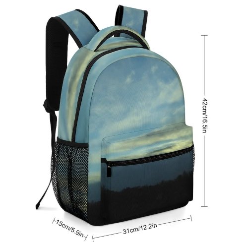 yanfind Children's Backpack Clouds Cloud Sky Light Dazzling Horizon Daytime Atmosphere Atmospheric Evening Preschool Nursery Travel Bag
