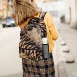 yanfind Children's Backpack Abies Birds Tree Pine Plant Wildlife Fir Larch Spruce  Fungus Preschool Nursery Travel Bag