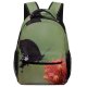 yanfind Children's Backpack Bee Honey Insect Invertebrate Butterfly Plant Bush Vegetation Asteraceae  Flower Monarch Preschool Nursery Travel Bag