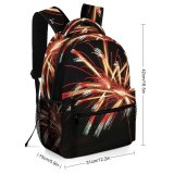 yanfind Children's Backpack Fireworks Midnight Festival Fte Darkness Event Light Preschool Nursery Travel Bag