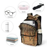 yanfind Children's Backpack Forest Tree Flora Land Outdoors Plant Vegetation Leaf Leaves Woodland Wood Fall Preschool Nursery Travel Bag