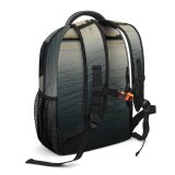 yanfind Children's Backpack Bay Picturesque Serene Coast Dark Rural Silent Ripple  Nobody Sunset Empty Preschool Nursery Travel Bag