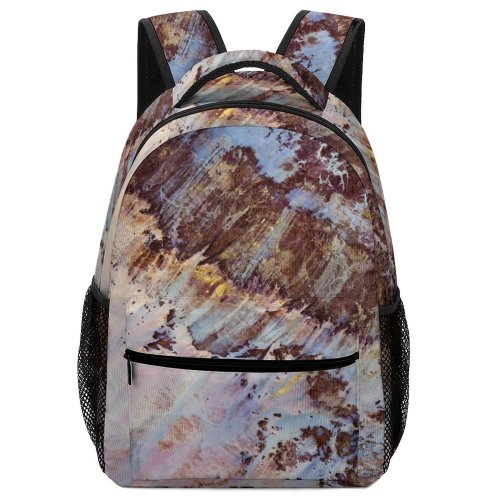 yanfind Children's Backpack Chad Rust Art Ennedi Plateau Absract Landscape  Geological Geographical Land Sat Preschool Nursery Travel Bag