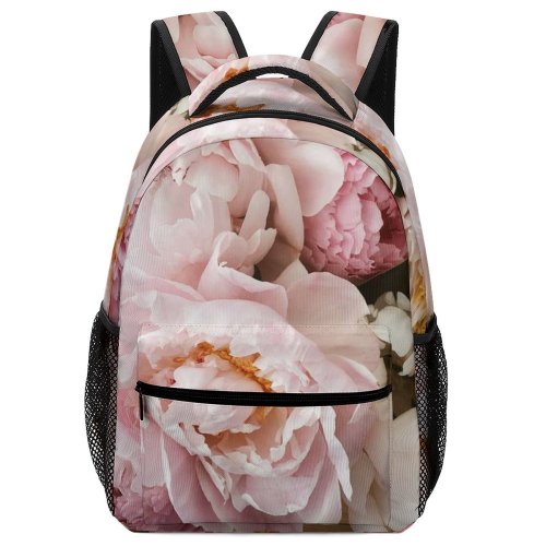 yanfind Children's Backpack Elegant Floral Rustic Bouquet Plant Pastel Delicate Decor Overhead Home Bunch Soft Preschool Nursery Travel Bag