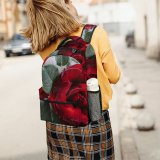 yanfind Children's Backpack  Soft Leaves Rose Shahrak Naft Garden Love Plant Khuzestan Happy Preschool Nursery Travel Bag