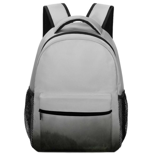 yanfind Children's Backpack Grey Fog Nyanga Zimbabwe Tree  Cloudy Haze Overcast Cloud Forest Mist Preschool Nursery Travel Bag