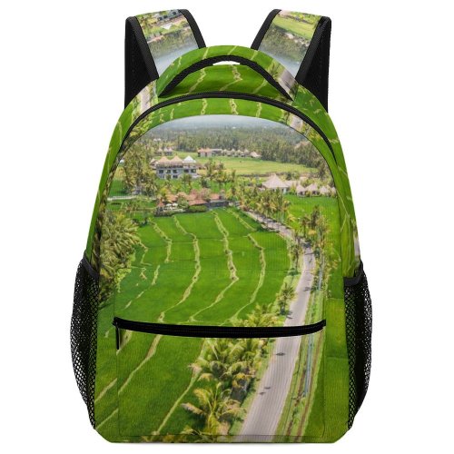 yanfind Children's Backpack Field Grassland Outdoors Countryside Paddy Jl Raya Pejeng Kawan Tampaksiring Kabupaten Gianyar Preschool Nursery Travel Bag