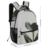 yanfind Children's Backpack Freshness Stem Plant Houseplant Leaves Growth Preschool Nursery Travel Bag