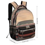 yanfind Children's Backpack  Focus Hood Wheels Dodge Pavement Auto Transportation Vintage Car Chrome Road Preschool Nursery Travel Bag