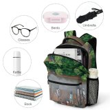 yanfind Children's Backpack Boats Above Drone From River Forest Woods Trees  Bird's Watercrafts Aerial Preschool Nursery Travel Bag