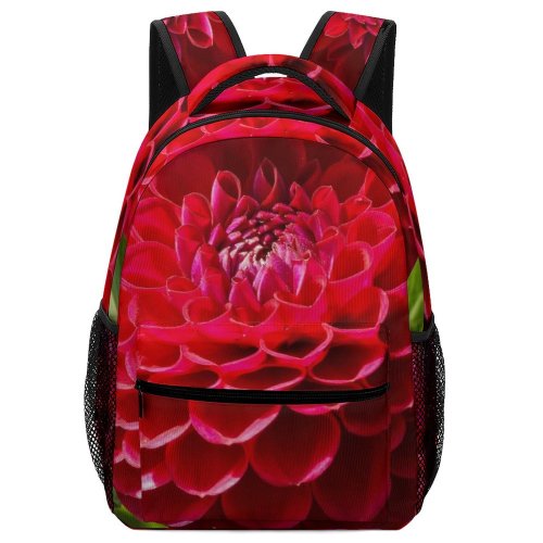 yanfind Children's Backpack Flower  Plant Rose Kingston Lacy Wimborne U Dahlia Bloom Petals Round Preschool Nursery Travel Bag