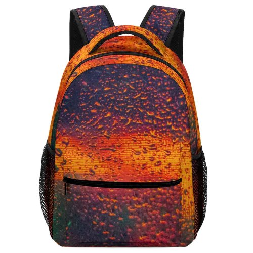 yanfind Children's Backpack  Focus Illuminated Colours Lights Desktop Depth  Field  After Preschool Nursery Travel Bag