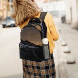 yanfind Children's Backpack  Street City Dark Time Guidance Hurry Lapse Fast Evening Asphalt Travel Preschool Nursery Travel Bag
