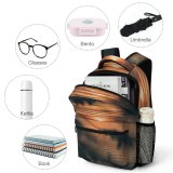 yanfind Children's Backpack Estonia Dusk Sunset Branch Sky Leaves Tree Sea Stock Preschool Nursery Travel Bag