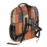 yanfind Children's Backpack Export Trade Transport Pier Cargo Colorful Intermodal Warehouse Merchandise Storage Logistics Harbour Preschool Nursery Travel Bag