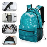 yanfind Children's Backpack Domain Website Pictures Sea Abstract Rehydrate HQ Public Bewater Texture Particle Preschool Nursery Travel Bag