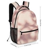 yanfind Children's Backpack  Pastel Design Story Insubstantial Defocused Instagram Pretty Wall Shade Retro Summer Preschool Nursery Travel Bag