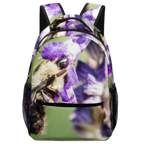 yanfind Children's Backpack Flower Apidae Images Honey Lupin Bumblebee Free Plant Pollen Insect Pictures Invertebrate Preschool Nursery Travel Bag