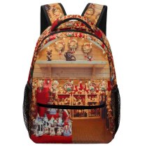 yanfind Children's Backpack Exhibition Festival Lights Daylight Stock Stall Sell Santa Booth Preschool Nursery Travel Bag
