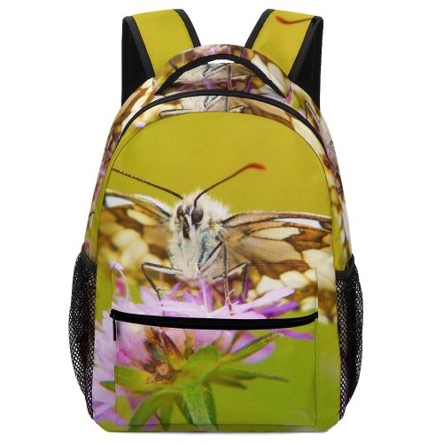 yanfind Children's Backpack Bee Honey Insect Invertebrate Butterfly Plant Pollen Photo Creative Commons Preschool Nursery Travel Bag