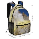 yanfind Children's Backpack Eruption Plenty Island Pictures Outdoors Free Volcano Bay Zealand Geyser Preschool Nursery Travel Bag