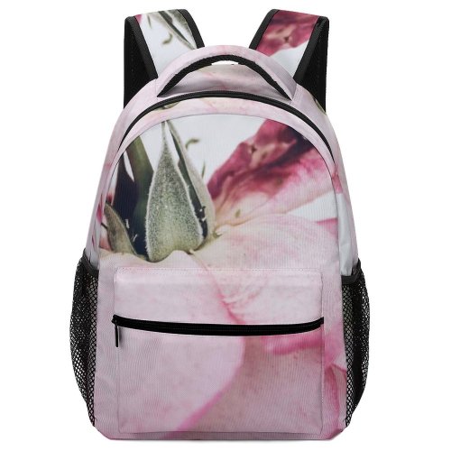 yanfind Children's Backpack Flower  Petal Plant Rose Geranium Leaf Creative Commons Preschool Nursery Travel Bag