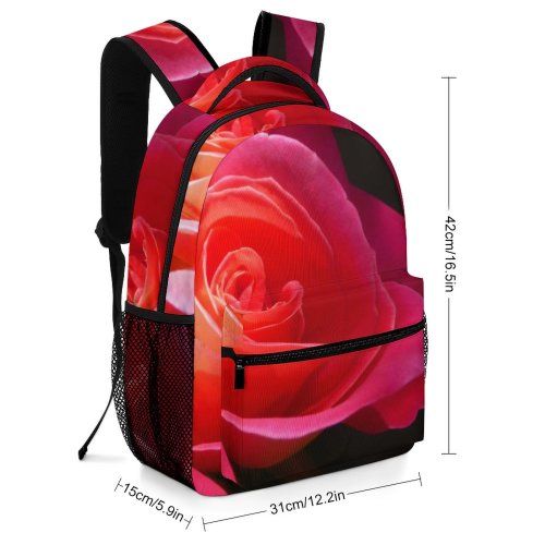 yanfind Children's Backpack  Flower Plant Rose Petal Creative Commons Preschool Nursery Travel Bag