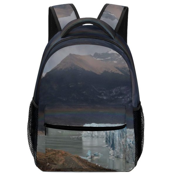 yanfind Children's Backpack Domain Pictures Outdoors Grey Snow   Public Meteorology Marine Meteorological Preschool Nursery Travel Bag