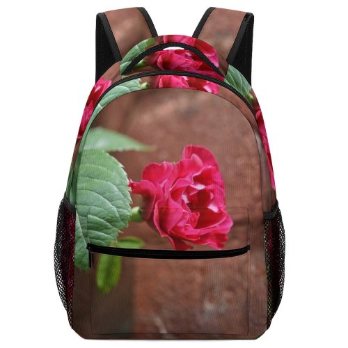 yanfind Children's Backpack  Flower Plant Rose Estonia Geranium Tallinn Plants Floral Details Preschool Nursery Travel Bag