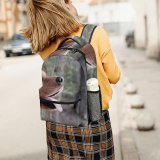 yanfind Children's Backpack Nose Pet Tongue Woodland Forest Pictures Grey Tree Sunset Free Whiskers Preschool Nursery Travel Bag