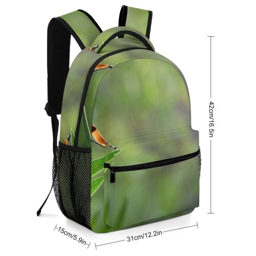 yanfind Children's Backpack Insect Forest Wildlife Leaf Macro Butterfly Organism Plant Invertebrate Preschool Nursery Travel Bag