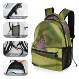 yanfind Children's Backpack Butterfly Insect Invertebrate Phukuok Fauna Flower Beauty Grey Preschool Nursery Travel Bag