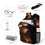 yanfind Children's Backpack Big Firework Fireworks Eve Diwali Midnight Festival Year's Event Fte Darkness Preschool Nursery Travel Bag