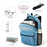 yanfind Children's Backpack Eastern Townships  Ocean Outdoors Ripple Waterfall Sea Preschool Nursery Travel Bag
