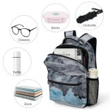 yanfind Children's Backpack Arctic   Hielo Spitzbergen Snow Mayen Free  Polar Glaciar Preschool Nursery Travel Bag