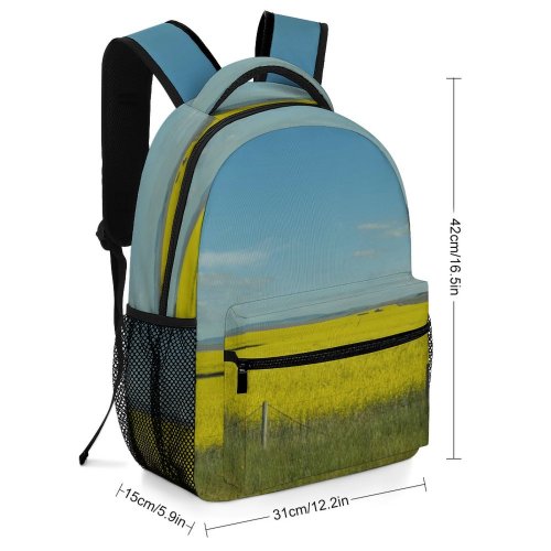 yanfind Children's Backpack Field Outdoors Grassland Rural Farm Countryside Meadow Preschool Nursery Travel Bag