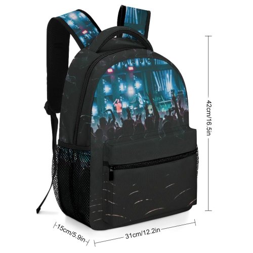 yanfind Children's Backpack Entertainment Freedom Performance Lights Hands Crowd Energy Artists Leisure Audience India Preschool Nursery Travel Bag