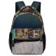yanfind Children's Backpack Docked Port Top Pier Cargo Harbour Boat Dock Transportation High Above Aerial Preschool Nursery Travel Bag