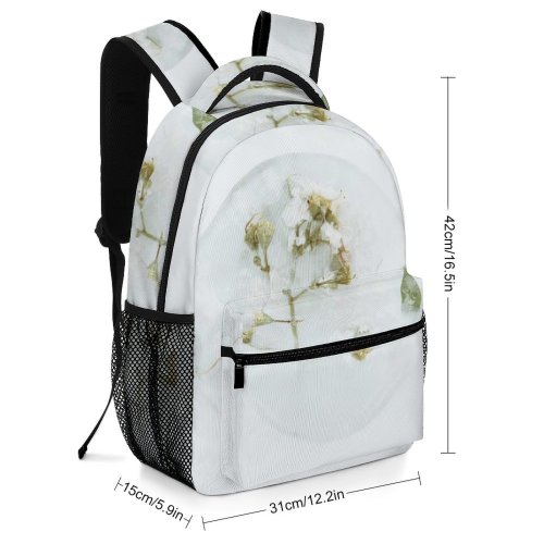 yanfind Children's Backpack Frozen Purity Winter H Simple Insubstantial Icee Crystal Items Drop Still Preschool Nursery Travel Bag