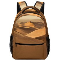 yanfind Children's Backpack Adventure Desert Dawn Landscape Sand Sahara Hot Dry Dune Dunes Arid Preschool Nursery Travel Bag