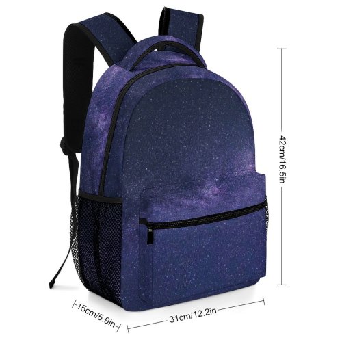 yanfind Children's Backpack Dark Exploration Screen Astrology Scenery Insubstantial Planet Evening Milky Space Nebula Iphone Preschool Nursery Travel Bag
