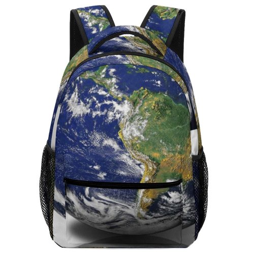 yanfind Children's Backpack Planet Globe Continents Countries Communication Network Advance Space Preschool Nursery Travel Bag